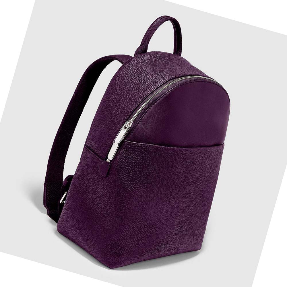 Men's Ecco Textureblock Small Bags Purple | Canada 706OKI